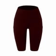 thumbnail image 4 of Biker Shorts for Women with Pockets Fitness Running Gym Shorts Workout High Waisted Shorts Slim Tummy Control Running Yoga Sports Active Pants, 4 of 5