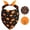 Halloween - B, variant on Halloween Dog Bandana XLarge 1PCS, Reversible Triangle Dog Scarf with Pumpkin, Bat, Ghost, Fall Puppy Bandanas Bib Handkerchief for Boy and Girl, Holiday Bandana