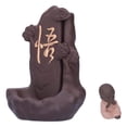 thumbnail image 1 of Backflow Incense  with Little Monk Ornament Household Inner Decoration Chinese Yixing Zisha Clay, 1 of 8