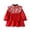 1#Red, variant on Tiijoy Infant Girls Cheongsam Long Sleeve Chinese Dress Party Princess Dress, Sizes 18-24M