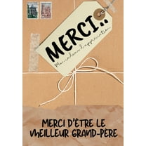 Merci D'être Le Meilleur Grand-Père: Mon cadeau d'appréciation: Livre-cadeau en couleurs Questions guidées 6,6, (Paperback)