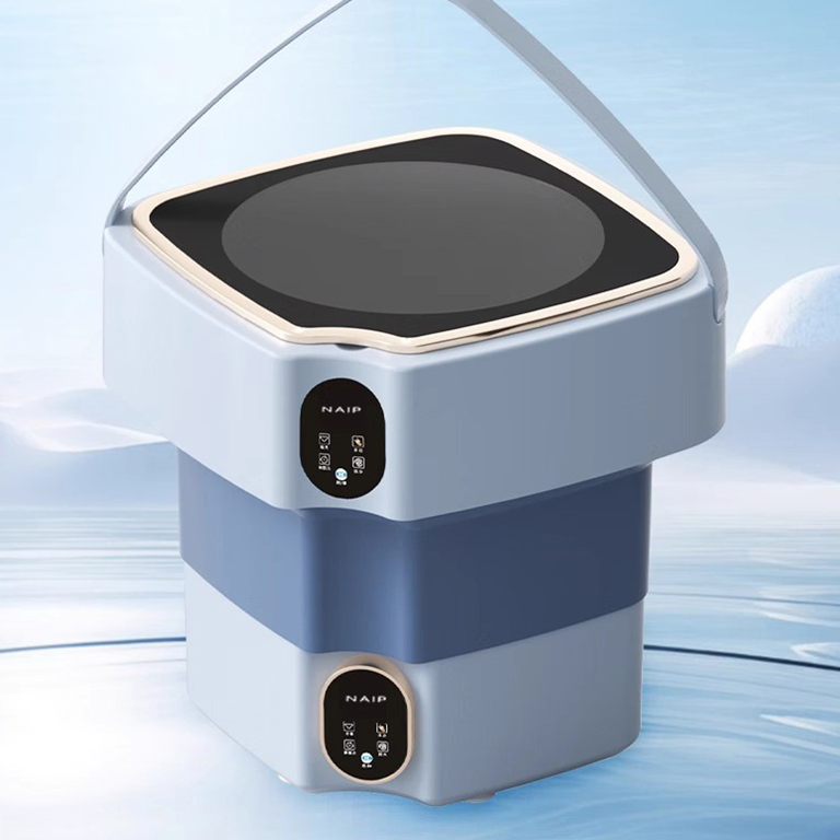 GJX Portable Washing Machine Foldable Design Mini Washer and Dryer