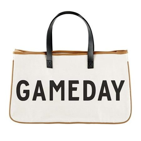 UPC 195002000216 product image for Creative Brands J2011 9 x 7.5 in. Canvas Tote - Game Day | upcitemdb.com