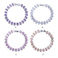 thumbnail image 2 of Guardurnaity De Plata De Mujer Sofisticada De Aleación Con Glamour Personalizado Elegante Joyería Ropa, zapatos y accesorios Miscelánea Blanco, 2 of 6