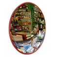 thumbnail image 1 of Yescom Miroir de Sécurité Convexe 18 Pouces pour Trafic Extérieur/intérieur, Miroir Grand Angle pour Allée et Sécurité, Miroir Dôme pour Mur, Bureau, Parc de Stationnement et Chambre, 1 of 8
