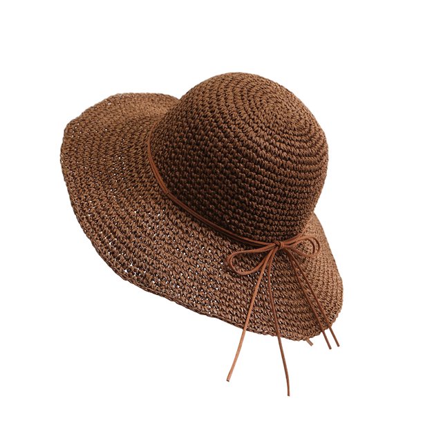 Sonducket Tela transpirable y borde de tabla para una apariencia clásica y elegante Amplia aplicación Peso ligero Cuello colgando Pesca Sombreros Café