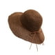 thumbnail image 1 of Sonducket Tela transpirable y borde de tabla para una apariencia clásica y elegante Amplia aplicación Peso ligero Cuello colgando Pesca Sombreros Café, 1 of 6