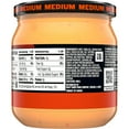 Taco Bell Medium Salsa Con Queso Cheese Dip, 15 oz Jar