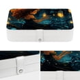 thumbnail image 4 of Fireflies Portable PU Leather Necklace Organizer with Removable Compartment and Jewelry Boxes - Necklace Holder/Jewelry Box, 4 of 6