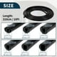 thumbnail image 5 of Manguera de vacío de silicona Unique Bargains 130PSI Presión máxima Línea de vacío automotriz Negra con conector de vacío 1 juego 10Ft 3/4/5/6/8/10mm ID Grosor de 2.5mm, 5 of 7