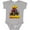 AC-Heather Grey, variant on Big Brother Monster Truck Boys Baby Bodysuit