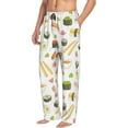 thumbnail image 3 of Kdxio Sushi and Rolls Print Men's Sleep Pajama Pant Lounge Pants with Pockets, 3 of 8