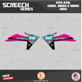 thumbnail image 2 of Kalair GFX Graphics Kit for KTM Motorcross 2-Stroke 125SX,250SX and 300SX (2023) Screech Series, 2 of 5