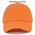 thumbnail image 4 of MESSUEN Baseball Cap Men Hat Women's Sun Hat Mens Summer Hat Sun Hat Men Golf Hats Women Trucker Hat Orange One Size, 4 of 9