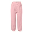 thumbnail image 5 of WILLBEST Womens Jeans Women's Solid Color Zipper Slacks with Angled Pockets Cargopants, 5 of 5