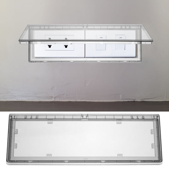 PAMINGONO Outdoor Receptacle Cover Weatherproof Plastic Socket Protector for Home Use