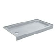thumbnail image 3 of Voltaire 60" x 32" Single-Threshold, Left-Hand Drain, Shower Base in Grey, 3 of 8