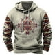 thumbnail image 2 of Sudadera con capucha retro con estampado 3D para hombre, jerseys con gráficos étnicos, moda de otoño, sudaderas con capucha casuales, tops de gran tamaño, 2 of 5