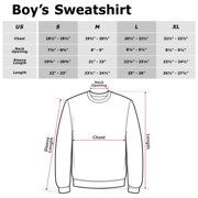 Boy's General Motors Floral Corvette Sweatshirt