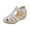 Gray, variant on OAVQHLG3B Women's Low Wedge Sandals Ankle Hollow Round Toe Sandals Comfortable Soft Sole Shoes