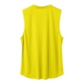 thumbnail image 6 of Hessimy Men's Cotton Sleeveless T Shirts, Breathable & Moisture Wicking with Odor Control（Yellow,XXXL), 6 of 6
