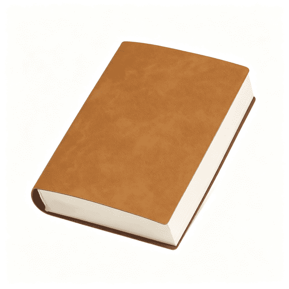 Dvjoy Thick Blank Journal Notebook 400 Pages 3.9 × 5.5 No Lines Soft Leather Pocket Blank Notebook for Women Drawing Book Memo Writing Sketch Diary Notebook Upgrade Page(Marigold)|100gsm