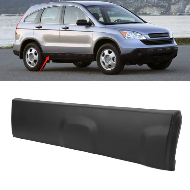 High Strength ABS Rear Door Lower Molding Trim Panel Fit for CRV 2007 2008 2009 2010 2011 Models EX EXL LX Submodels Japan Mexico USA Built Vehicles