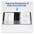 thumbnail image 7 of Durable Non-View Binder With Durahinge And Ezd Rings, 3 Rings, 3" Capacity, 11 X 8.5, Black, (8702) | Bundle of 5 Each, 7 of 7