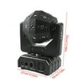 thumbnail image 2 of Moving Head Beam Light 4in1 LED RGBW DMX DJ Bar Disco Club Party Stage Lighting, 2 of 19