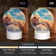 thumbnail image 3 of Daiia Cloud Sleeping Cat Pattern Acrylic Night Light, LED Touch Light, Bedroom Night Light, Soft Glowing Lamp Perfect Gift for Mother's Day, Birthday, or Christmas, 3 of 9