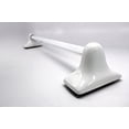 thumbnail image 1 of Tenedos Towel Bar Glazed Ceramic Bathroom Accessory Kit (White), 1 of 5