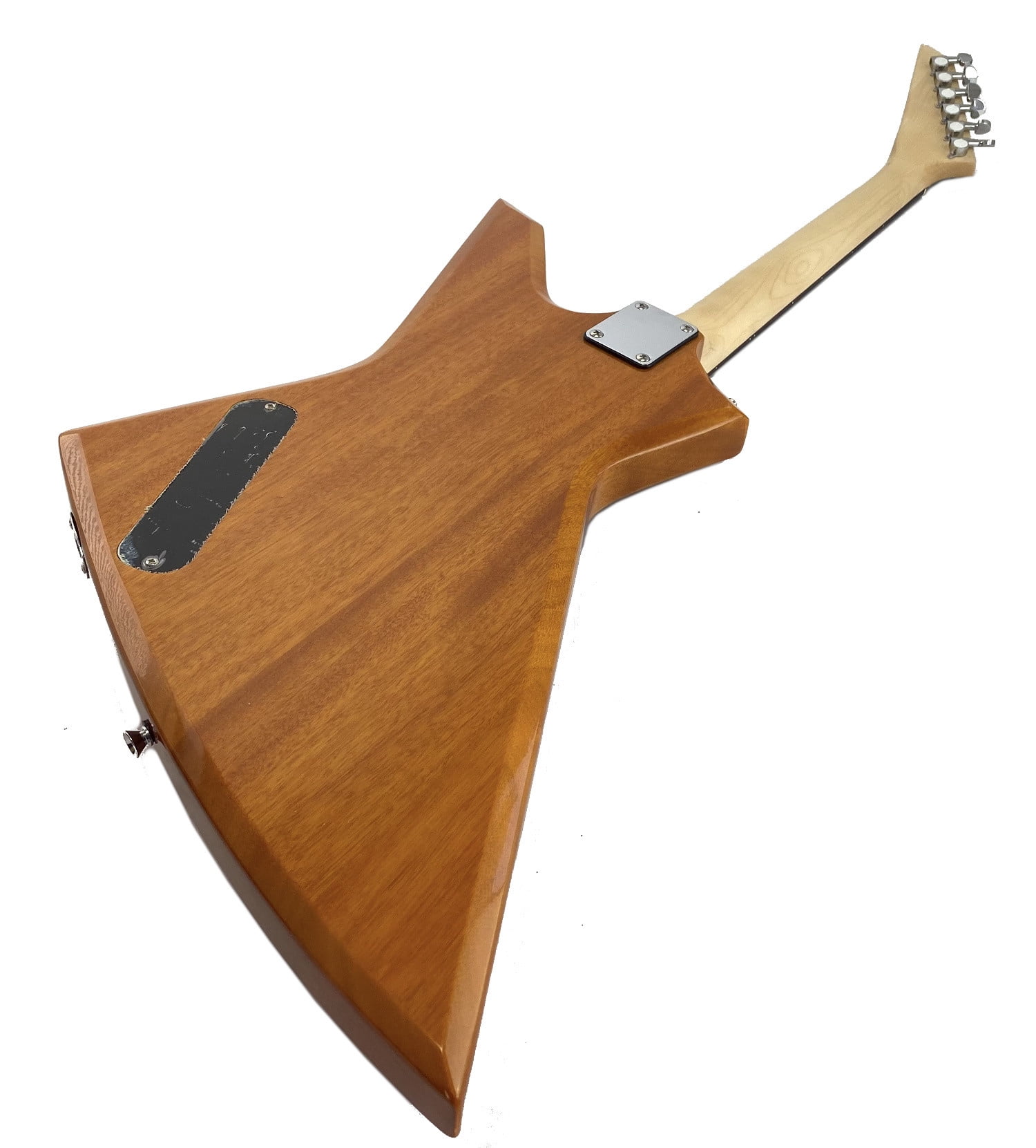Full Size Right Handed Rock Style Electric 6 String Guitar Solid Wood