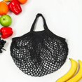 thumbnail image 1 of YAOMOBB Lightweight Grocery Bag Soft Foldable Reusable Mesh Pouch Net Tote Shopper Portable Handle for Lightweight Fruit Vegetable Storage, 1 of 6