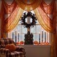 thumbnail image 4 of Halloween Table Runner, Creepy Gauze Cloth for Spooky Party Decor, Vintage Gradient Polyester Fabric Drape for Porch Door Window Table, Supply, 4 of 6