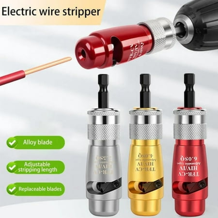 

he Efficient High-Quality and Easy-to-Use Compact Portable Aluminum Alloy Electrician Wire Twisting Tool Set is a game-changer for professionals. This Professional Cable Wire Stripper P