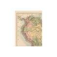 thumbnail image 3 of Historic Map - South America - Black 1867 - 23 x 30.24 - Vintage Wall Art, 3 of 5