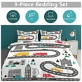 thumbnail image 6 of Christmas Train Cedar Tree Bedding Set with Zipper Closure for Girls & Boys, 6 of 6