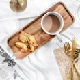 thumbnail image 3 of Norbi Wooden Plate Wooden Tray Rectangular Coffee Breakfast Bread Tray Fruit Tray Wooden Tableware Kitchen Supplies A, 3 of 6