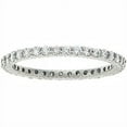 thumbnail image 2 of Pompeii 1/2Ct Diamond Eternity Ring Available in 14K White Gold (G/H,I1), 2 of 4