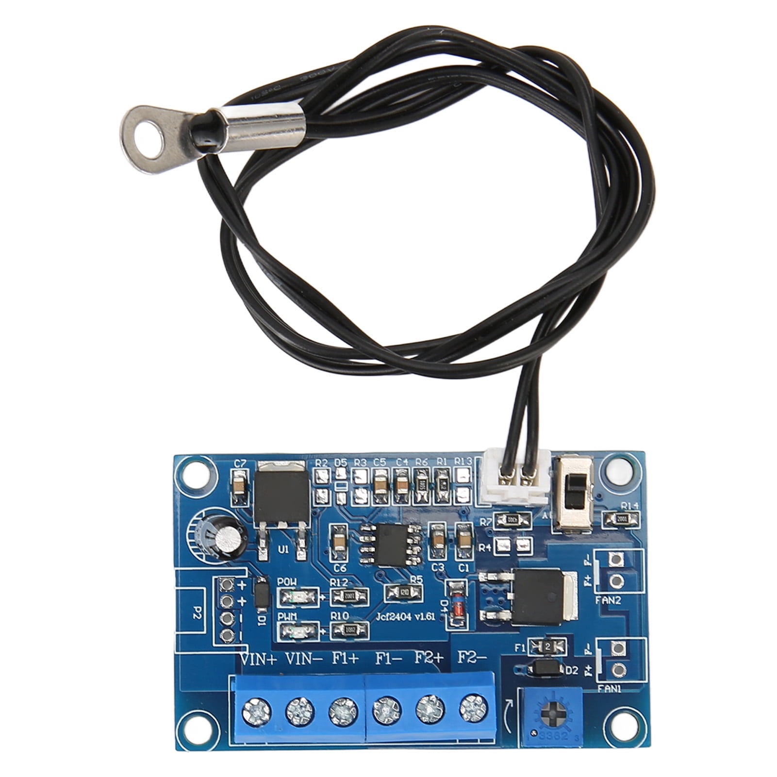 PWM Fan Speed Controller, Fixed Mode 19.7in Cable Stable Auto Stop PC