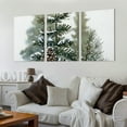 thumbnail image 2 of 2Dflat, Framed 3 Panel Wall Canvas Painting, Christmas Tree Artwork, Modern Art Decoration, Suitable for Home and Office, Framed Wall Canvas PainWedding, Mother's Day, ramadan 12*16inch*3pcs, 2 of 6