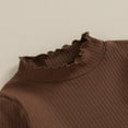 thumbnail image 4 of Toddler Baby Girls Casual Basic Shirts Long Sleeve Fall Tees Tops Clothes, 4 of 7