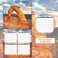 thumbnail image 3 of OMEYA Wall Calendar 2026 2027, 18-Month Hanging Calendar (Apr 2026–Sep 2027), 12" x 12" Square Calendar with 4 Month Preview Page, Park Design for Office, Home Planning, Great for Gifting, 3 of 8