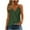 Army Green, variant on Uaswgudfs Women's Spaghetti Strap Cross-Front Camisole with V-Neckline - Lightweight Drapey Fabric in Form for Versatile Casual Tank Tops