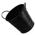 thumbnail image 4 of HOMEMAXS Plant Vintage Galvanized Pail Tin Vase 11.50X11.00X9.00CM Black, 4 of 8
