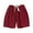 Wine0, variant on Annhoo Shorts for Women Cute Loose Block Color High Waist Plaid Wide Leg Short Pants Spring Summmer Clothes
