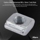 thumbnail image 4 of Juego de conectores de aluminio SHUYMXG 20 piezas de esquina Soporte 40 piezas de Tuercas con ranura en T 10 mm 40 piezas M5 x 10 mm, 4 of 5