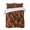 Burnt Orange, variant on Quilts Full Size, Burnt Orange Forest Soft Comforter Bedding Set for Bed, Pine Trees Modern Mysterious Art Lightweight Quilted Bedspread with Pillow Cover(2 Pieces) for All Season, 78x90 Inch