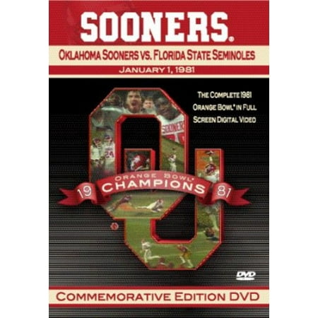 1981 Oklahoma Sooners Vs Florida State Seminoles (DVD)