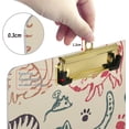 thumbnail image 4 of FMSHPON Paw Cute Cat Clipboard Hardboard Wood Nursing Clip Board and Pull for Standard A4 Letter 13x9 inches, 4 of 8